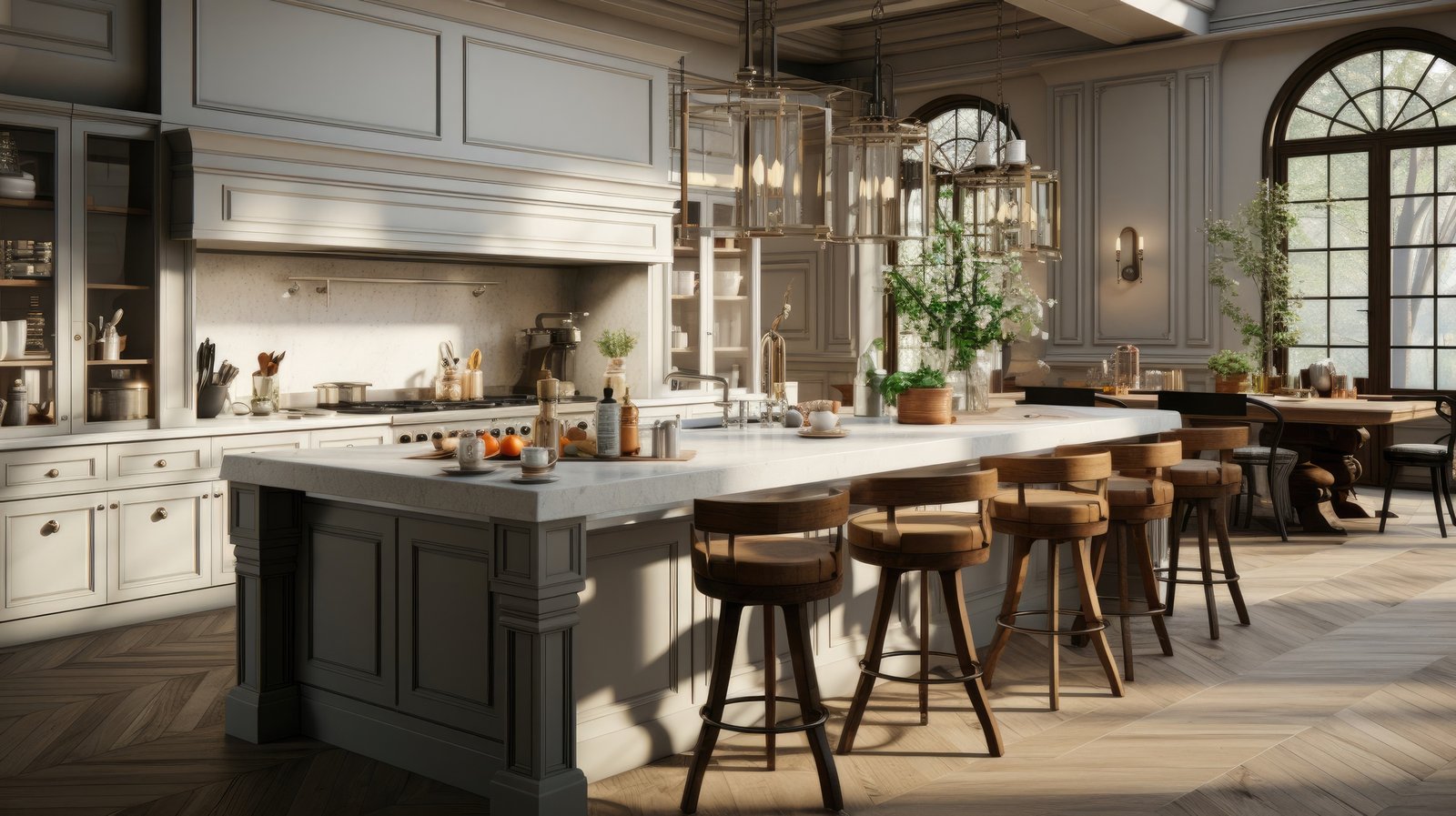 Peninsula kitchen
